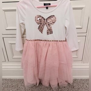 Zunie Bow Tulle Dress size 5